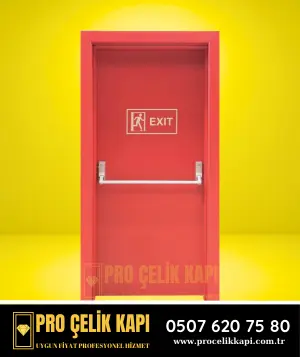 Körfez Yangın Kapısı - Model 6